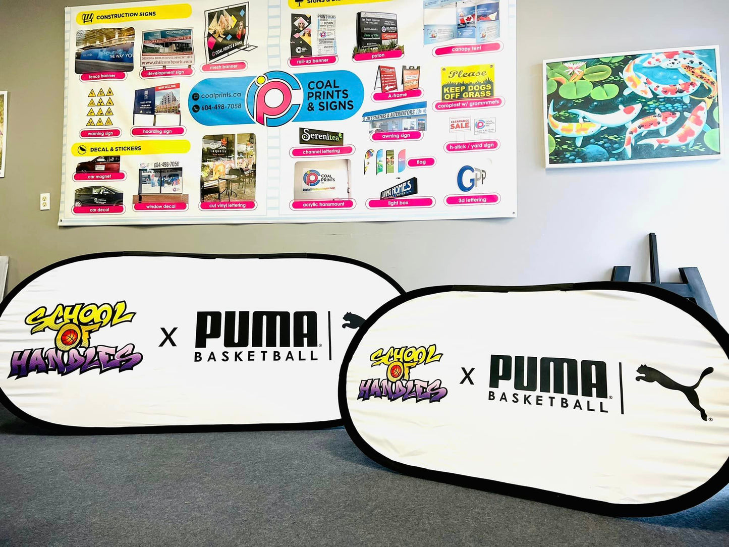 Outdoor Banner Stand