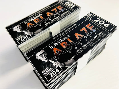 Entrance / Events Tickets (5.5" x 2.5")