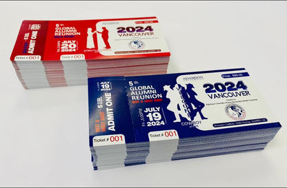 Entrance / Events Tickets (5.5" x 2.5")