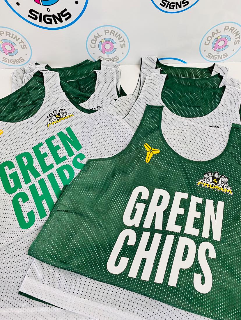 Sports Mesh Reversible Jersey (Vinyl/DTF Printing)