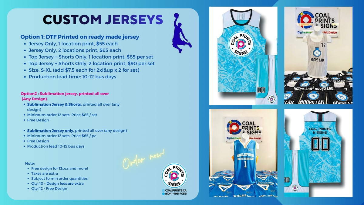 Sublimation Top Jersey & Shorts