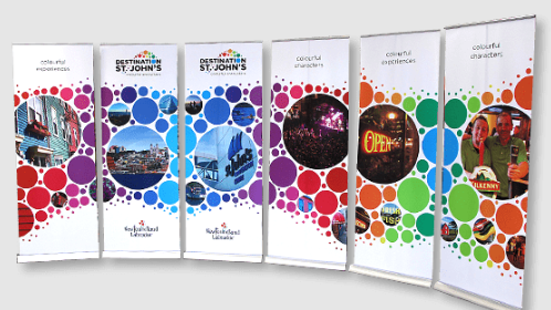 Outdoor Banner Stand