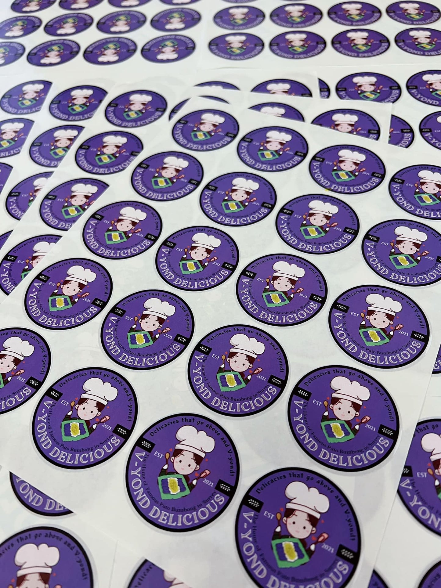 Vinyl Label Stickers
