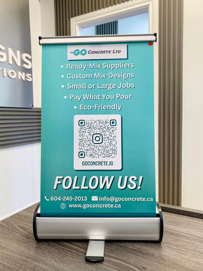 Table Top Banner